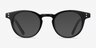 Flora Black AcetateEyeglass Frames from EyeBuyDirect, with Tinted Lenses