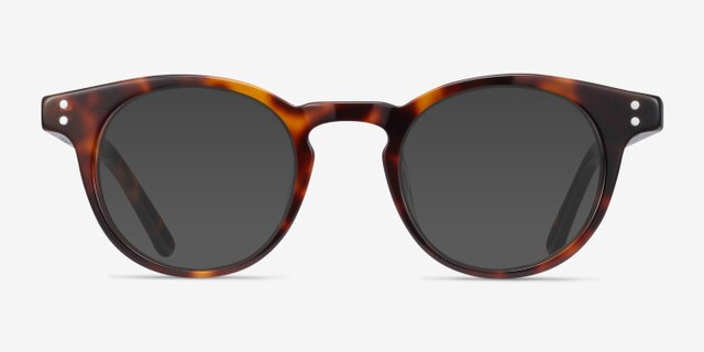 Flora Tortoise AcetateEyeglass Frames from EyeBuyDirect, with Tinted Lenses