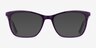 Hedera Purple AcetateEyeglass Frames from EyeBuyDirect, with Tinted Lenses