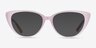 Anastasia Iridescent Pink & Tortoise AcetateEyeglass Frames from EyeBuyDirect, with Tinted Lenses