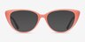 Anastasia Coral & Tortoise AcetateEyeglass Frames from EyeBuyDirect, with Tinted Lenses