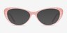 Persona Coral AcetateEyeglass Frames from EyeBuyDirect, with Tinted Lenses