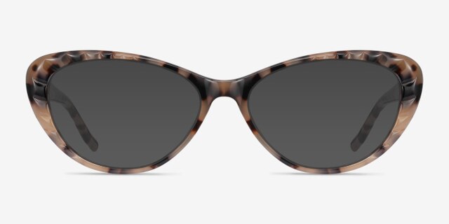 Persona Ivory Tortoise AcetateEyeglass Frames from EyeBuyDirect, with Tinted Lenses