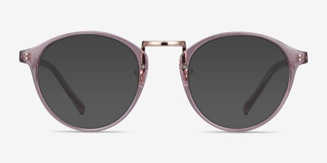 Chillax Lavender MetalEyeglass Frames from EyeBuyDirect, with Tinted Lenses