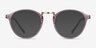 Chillax Lavender MetalEyeglass Frames from EyeBuyDirect, with Tinted Lenses