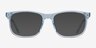 Ballast Clear Blue AcetateEyeglass Frames from EyeBuyDirect, with Tinted Lenses