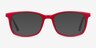 July Red & Navy AcetateEyeglass Frames from EyeBuyDirect, with Tinted Lenses