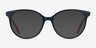 Patriot Navy & Red AcetateEyeglass Frames from EyeBuyDirect, with Tinted Lenses