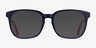Firework Navy & Red AcetateEyeglass Frames from EyeBuyDirect, with Tinted Lenses