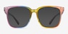 Freedom Rainbow PlasticEyeglass Frames from EyeBuyDirect, with Tinted Lenses