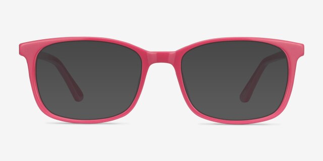 Equality Rose AcétateMontures de lunettes de vue d'EyeBuyDirect, Avec des Verres Teintés