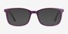 Equality Purple AcetateEyeglass Frames from EyeBuyDirect, with Tinted Lenses