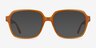 Tompkins Mellow Yellow AcetateEyeglass Frames from EyeBuyDirect, with Tinted Lenses