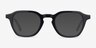 Victor Black & Zebra AcétateMontures de lunettes de vue d'EyeBuyDirect, Avec des Verres Teintés