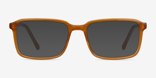 Rafferty Mellow Yellow AcetateEyeglass Frames from EyeBuyDirect, with Tinted Lenses