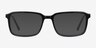 Rafferty Noir AcétateMontures de lunettes de vue d'EyeBuyDirect, Avec des Verres Teintés