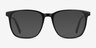 Finn Noir AcétateMontures de lunettes de vue d'EyeBuyDirect, Avec des Verres Teintés