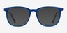 Finn Bleu AcétateMontures de lunettes de vue d'EyeBuyDirect, Avec des Verres Teintés