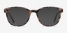 Gable Ivory Tortoise AcetateEyeglass Frames from EyeBuyDirect, with Tinted Lenses