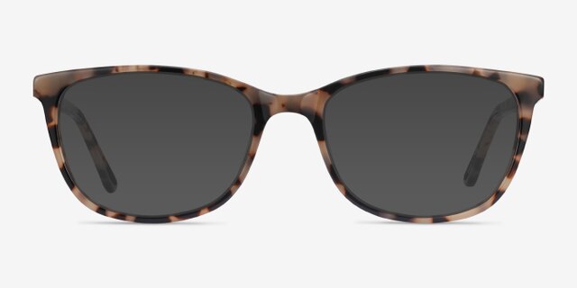 Lena Ivory Tortoise AcetateEyeglass Frames from EyeBuyDirect, with Tinted Lenses