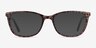 Lena Léopard AcétateMontures de lunettes de vue d'EyeBuyDirect, Avec des Verres Teintés