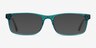 Vista Teal AcetateEyeglass Frames from EyeBuyDirect, with Tinted Lenses