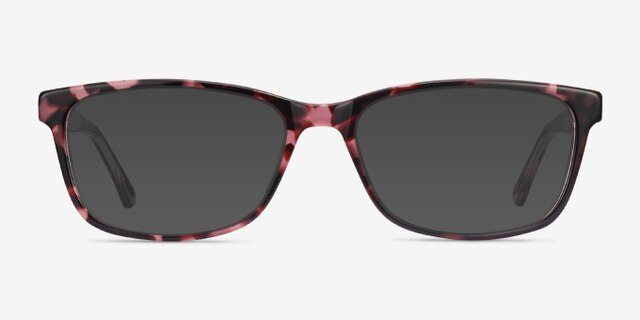 Marion Pink Tortoise AcetateEyeglass Frames from EyeBuyDirect, with Tinted Lenses
