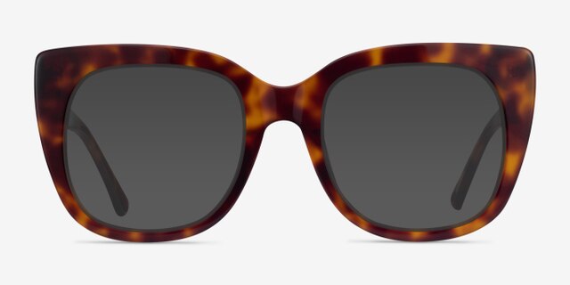 Unique Tortoise AcetateEyeglass Frames from EyeBuyDirect, with Tinted Lenses