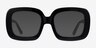 Gloria Black AcetateEyeglass Frames from EyeBuyDirect, with Tinted Lenses