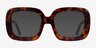 Gloria Tortoise AcetateEyeglass Frames from EyeBuyDirect, with Tinted Lenses