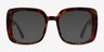 Heather Écailles AcétateMontures de lunettes de vue d'EyeBuyDirect, Avec des Verres Teintés