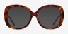 Pamela Tortoise AcetateEyeglass Frames from EyeBuyDirect, with Tinted Lenses