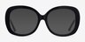 Pamela Black AcetateEyeglass Frames from EyeBuyDirect, with Tinted Lenses