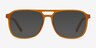 Russell Mellow Yellow AcetateEyeglass Frames from EyeBuyDirect, with Tinted Lenses