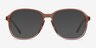 Randy Brown AcetateEyeglass Frames from EyeBuyDirect, with Tinted Lenses