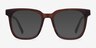 Kenneth Coffee AcetateEyeglass Frames from EyeBuyDirect, with Tinted Lenses