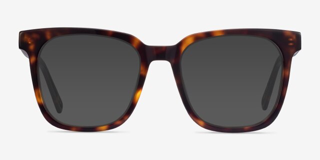Kenneth Tortoise AcetateEyeglass Frames from EyeBuyDirect, with Tinted Lenses