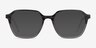 Glib Black Striped AcétateMontures de lunettes de vue d'EyeBuyDirect, Avec des Verres Teintés