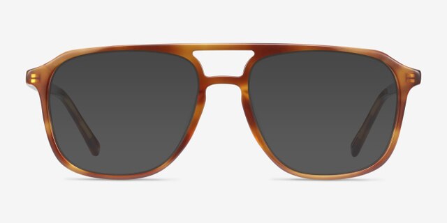 Effect Light Tortoise AcetateEyeglass Frames from EyeBuyDirect, with Tinted Lenses