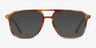 Effect Light Tortoise AcetateEyeglass Frames from EyeBuyDirect, with Tinted Lenses
