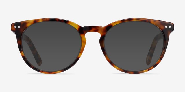 Morning Warm Tortoise AcetateEyeglass Frames from EyeBuyDirect, with Tinted Lenses