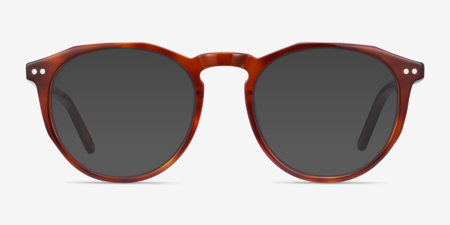 Planete Tortoise AcetateEyeglass Frames from EyeBuyDirect, with Tinted Lenses