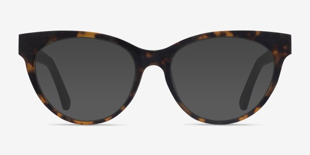 Paula Tortoise AcetateEyeglass Frames from EyeBuyDirect, with Tinted Lenses