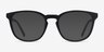 Persea Basalt PlasticEyeglass Frames from EyeBuyDirect, with Tinted Lenses
