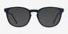 Persea Abyssal Blue PlasticEyeglass Frames from EyeBuyDirect, with Tinted Lenses
