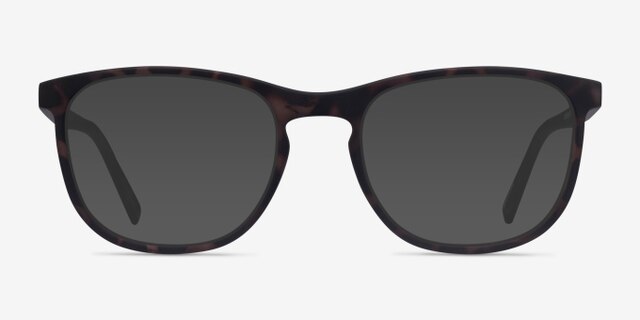 Catalpa Warm Tortoise PlasticEyeglass Frames from EyeBuyDirect, with Tinted Lenses