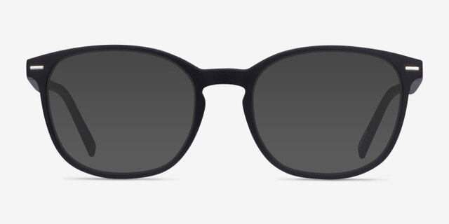 Aloe Basalt PlasticEyeglass Frames from EyeBuyDirect, with Tinted Lenses