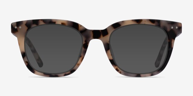 Romy Écaille ivoire AcétateMontures de lunettes de vue d'EyeBuyDirect, Avec des Verres Teintés