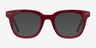 Romy Burgundy AcetateEyeglass Frames from EyeBuyDirect, with Tinted Lenses