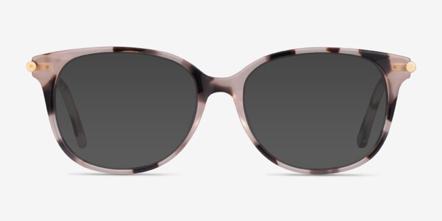 Jasmine Ivory Tortoise AcetateEyeglass Frames from EyeBuyDirect, with Tinted Lenses